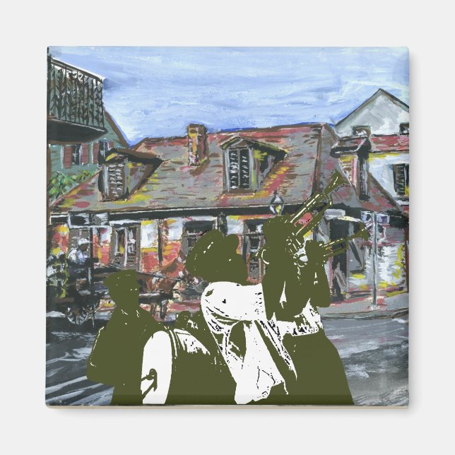 Imán Banda De Brass En Blacksmith Shop (Frente)