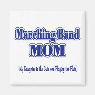 Imán Banda de marcha mamá/ flauta