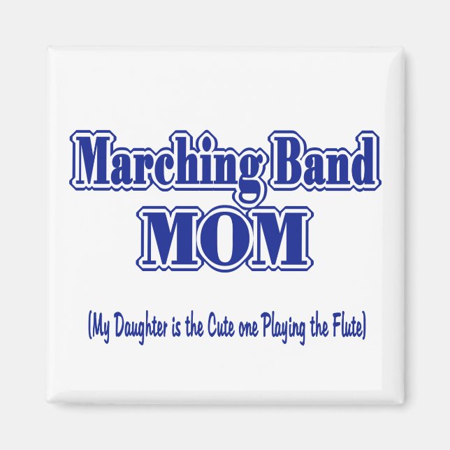 Imán Banda de marcha mamá/ flauta (Frente)