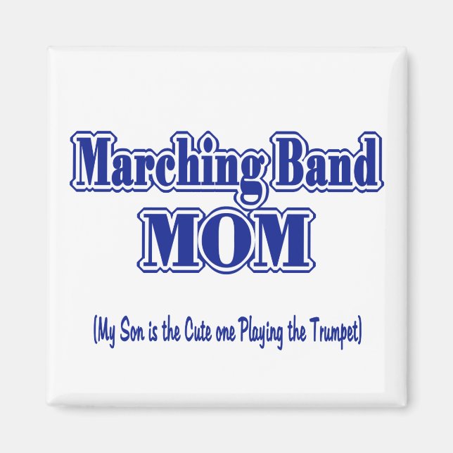 Imán Banda de marcha mamá/ Trumpet (Frente)