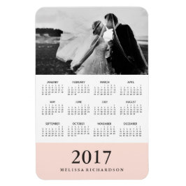 Imán Banda Rubor | Elegante Calendario Fotográfico 2017