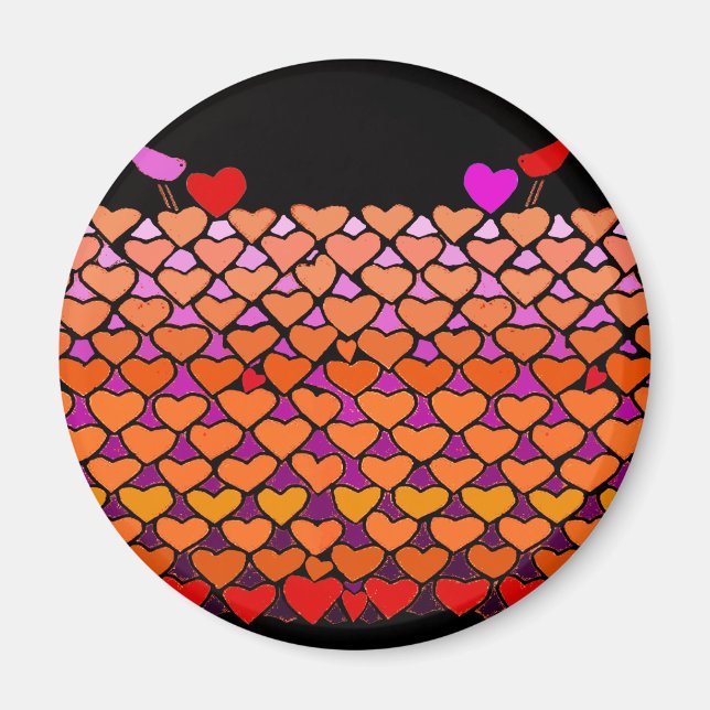 Imán Bandada de San Valentín (Frente)