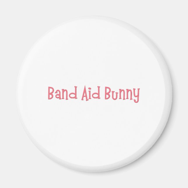 Imán Bandaid Bunny Nurse Gifts (Frente)
