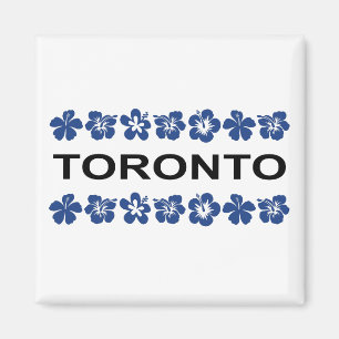 Imán Bandas Aloha de Toronto color Azul claro