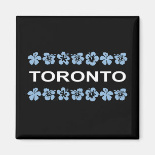 Imán Bandas Aloha de Toronto Color Oscuro Azul