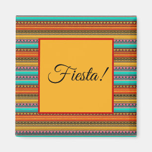 Imán Bandas aztecas "Fiesta"
