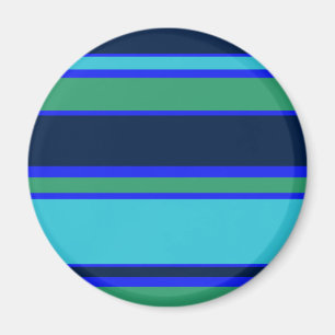 Imán Bandas azules y verdes