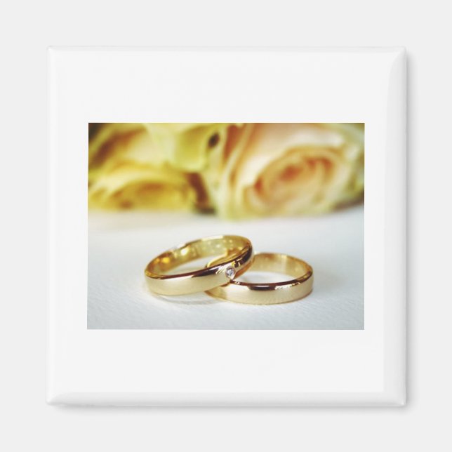 Imán Bandas/Bodas Bodas de oro (Frente)
