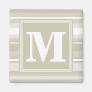 Imán Bandas de arenisca monogramo