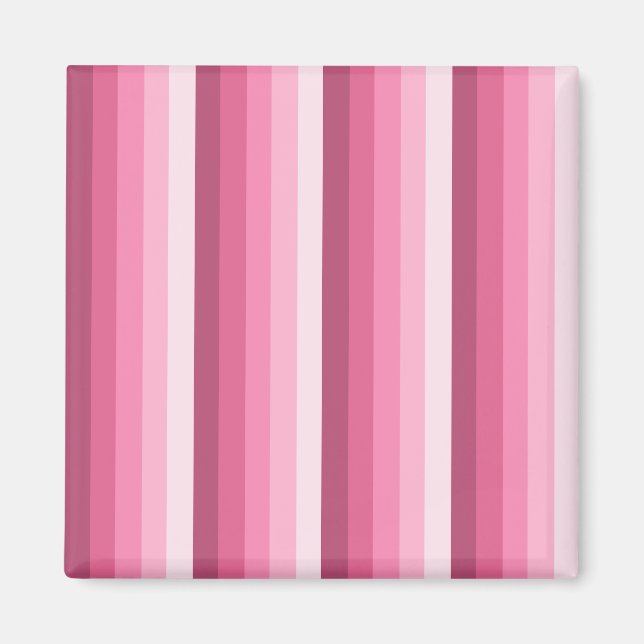 Imán Bandas de sombra rosadas (Frente)