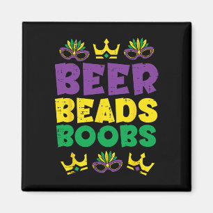 Imán Bandas Graciosas Louisiana Nola Mardi Gras Hombres