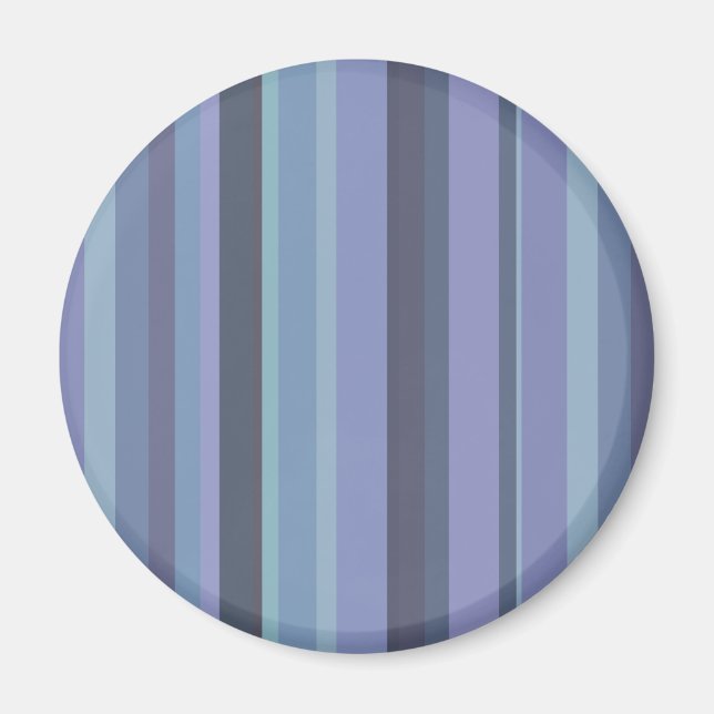 Imán Bandas horizontales de color azul-gris (Frente)