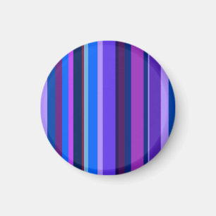 Imán Bandas verticales azul y violeta