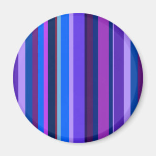 Imán Bandas verticales azul y violeta