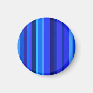 Imán Bandas verticales azules