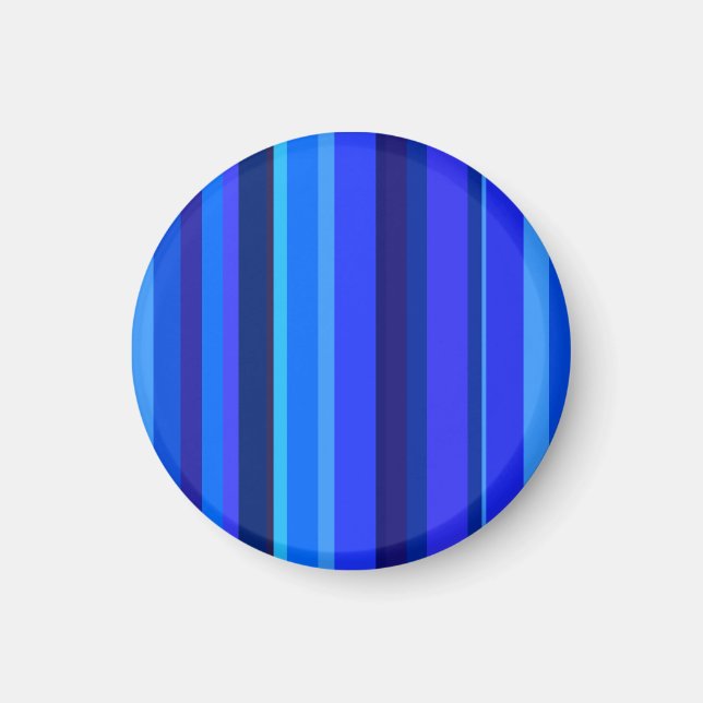 Imán Bandas verticales azules (Frente)