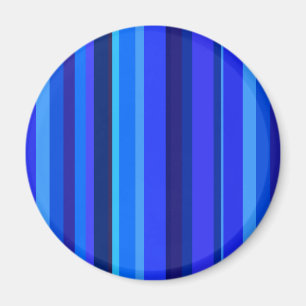 Imán Bandas verticales azules