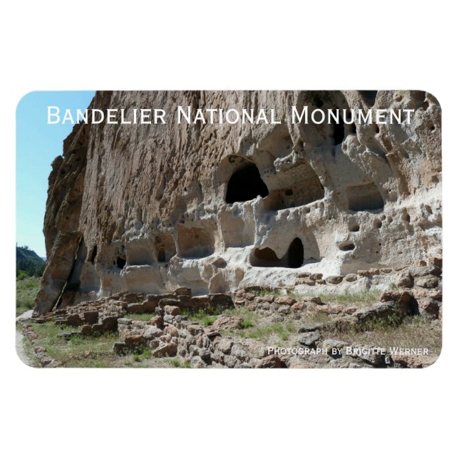 Imán Bandelier National Monument Magnet (Horizontal)
