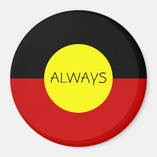 Imán bandera aborigen de australia