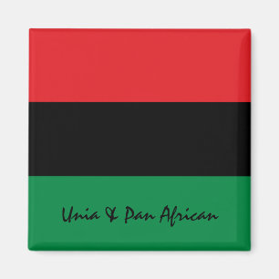 Imán Bandera africana y fanático deportivo de Unia