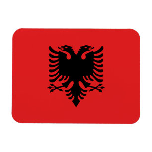 Imán Bandera albanesa patriótica