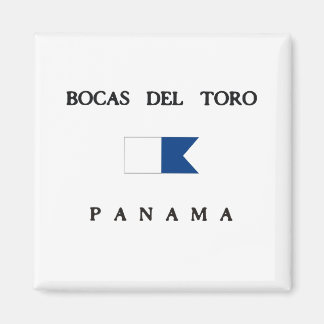 Imán Bandera Alfa Bocas Del Toro Panamá