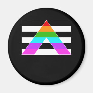 Imán Bandera aliada del Orgullo Gay y LGBT