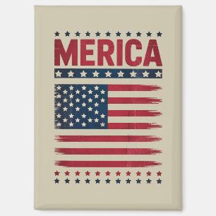 Imán Bandera Americana 4 de Julio Merica