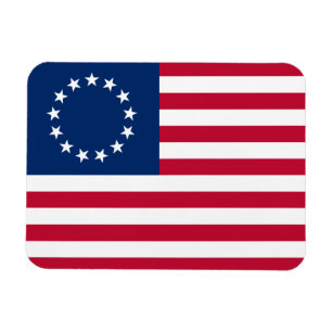 Imán Bandera Americana Betsy Ross
