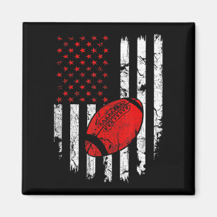 Imán Bandera Americana Fútbol Estados Unidos Patriótico