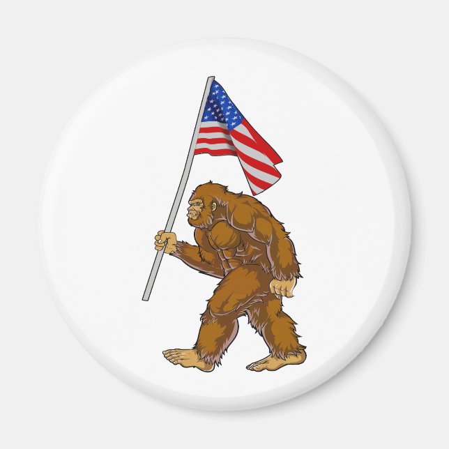 Imán Bandera Americana Grande (Frente)