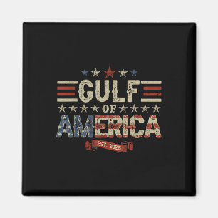 Imán Bandera Americana Retro Golfo De Estados Unidos Es
