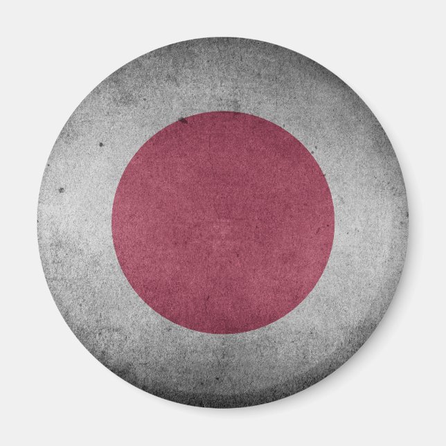 Imán Bandera angustiada de Japón (Frente)
