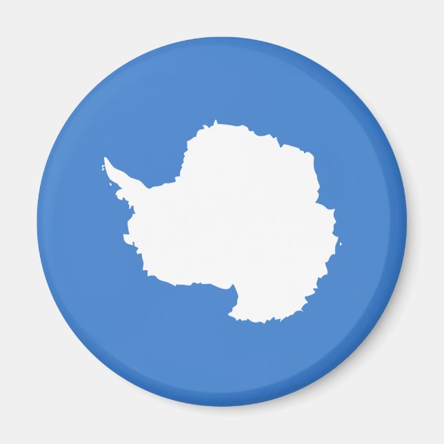 Imán Bandera antártica patriótica (Frente)