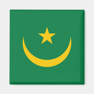 Imán Bandera antigua de Mauritania