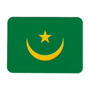 Imán Bandera antigua de Mauritania