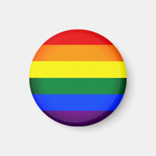 Imán Bandera arco iris y orgullo Arcoiris / comunidad L