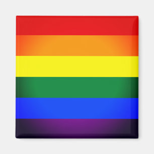 Imán Bandera arco iris y orgullo Arcoiris / comunidad L