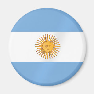 Imán Bandera argentina de los regalos de la Argentina