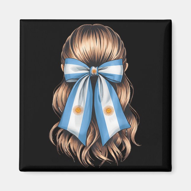 Imán Bandera Argentina Orgullo Argentina  (Frente)