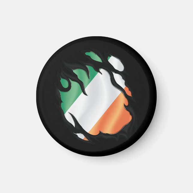 Imán Bandera arrancada de Irlanda (Frente)