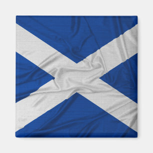 Imán Bandera arrugada de Escocia