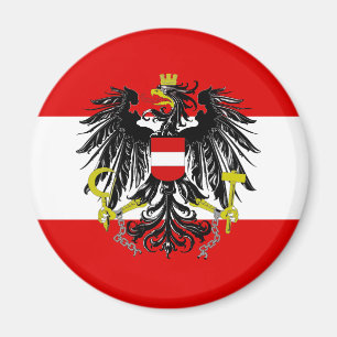 Imán Bandera austriaca