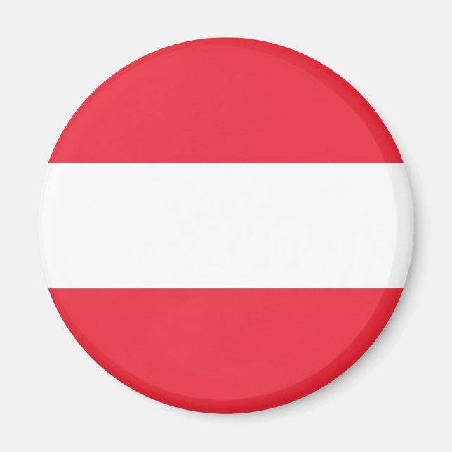 Imán Bandera austriaca (Austria) (Frente)