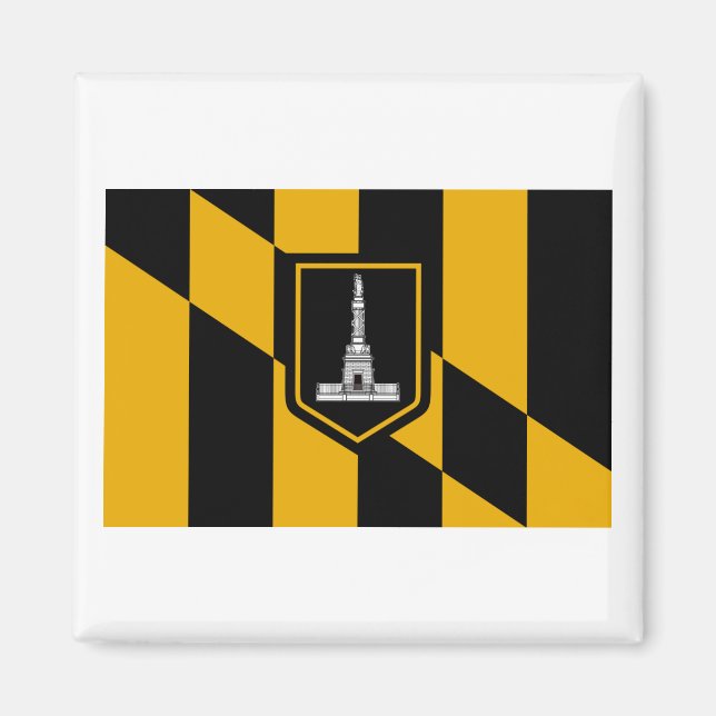 Imán Bandera Baltimore (Frente)