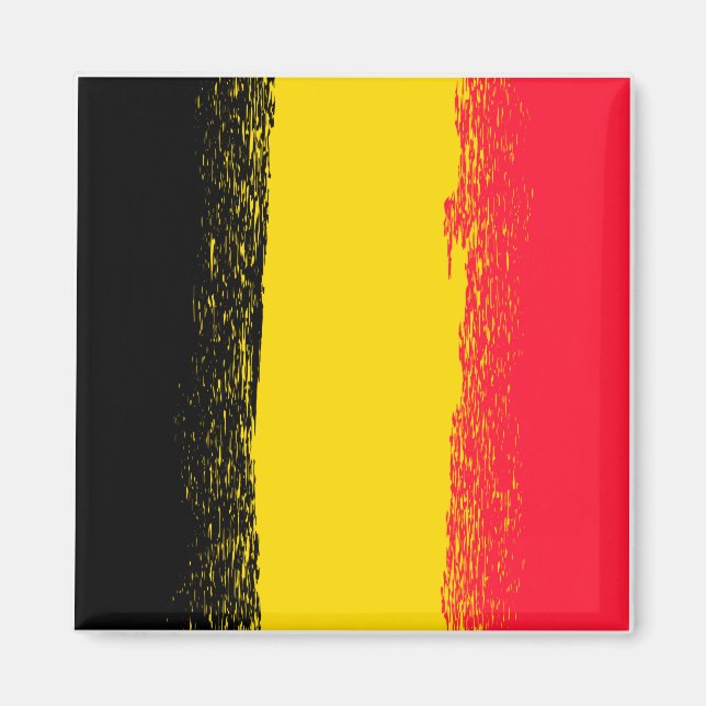 Imán Bandera belga 8266Bélgica (Frente)
