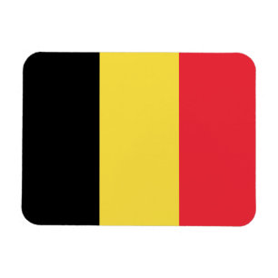Imán Bandera belga patriótica
