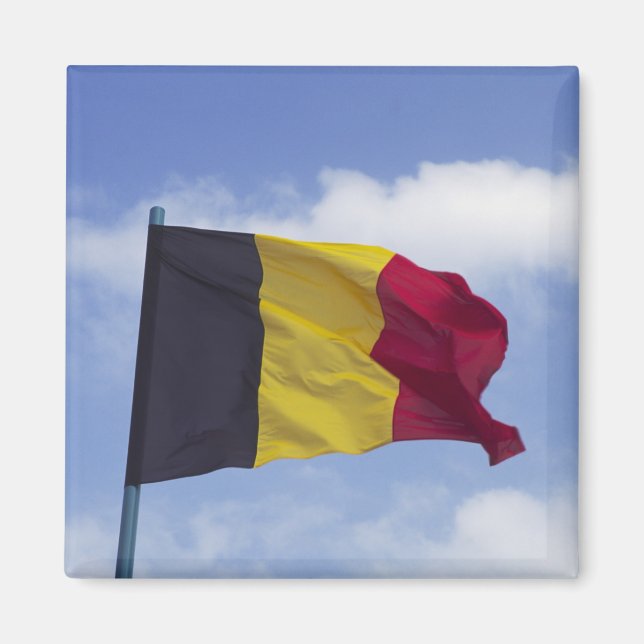 Imán Bandera belga RF) (Frente)