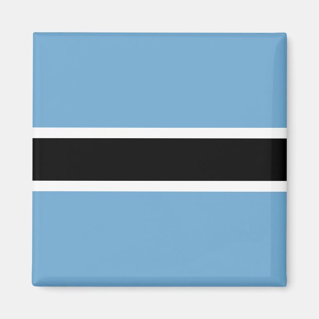 Imán Bandera Botsuana (Botswana) (Frente)