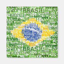 Bandera brasileña - Brasil textual